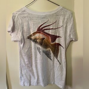 Big fin hogfish sequin shirt